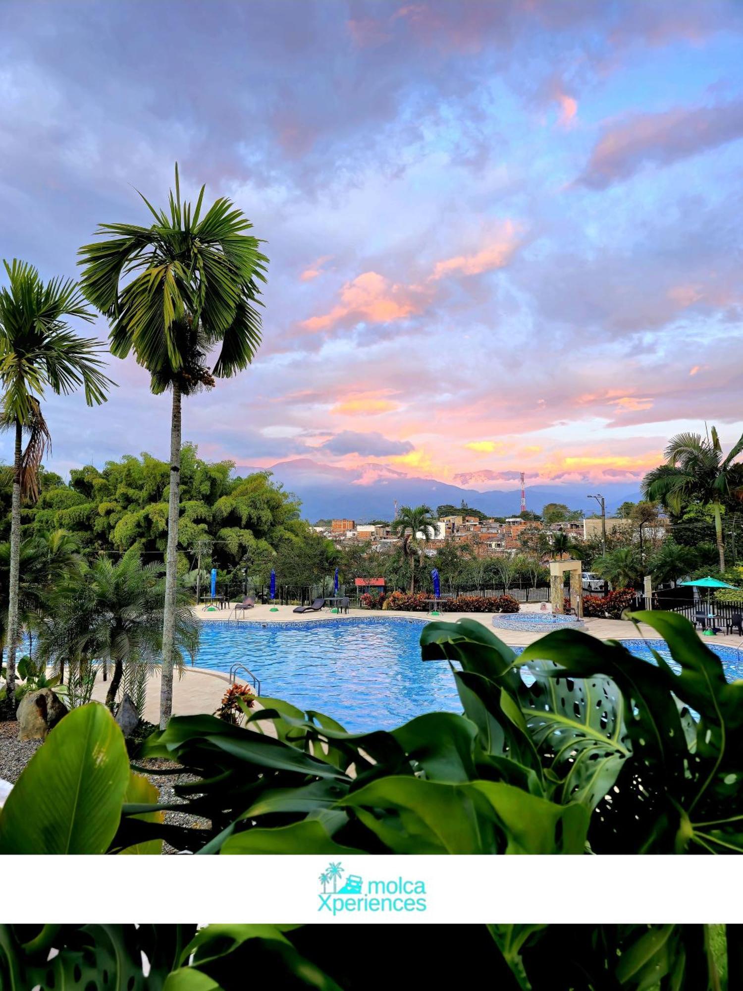 Apartamento Privado Vacacional A 5M Del Aeropuerto, 20 Minutos Del Parque Del Cafe Y Centro De Armenia Con 4 Piscinas, 3 Jacuzzi, Sauna By Molca Xperiences 3H 外观 照片