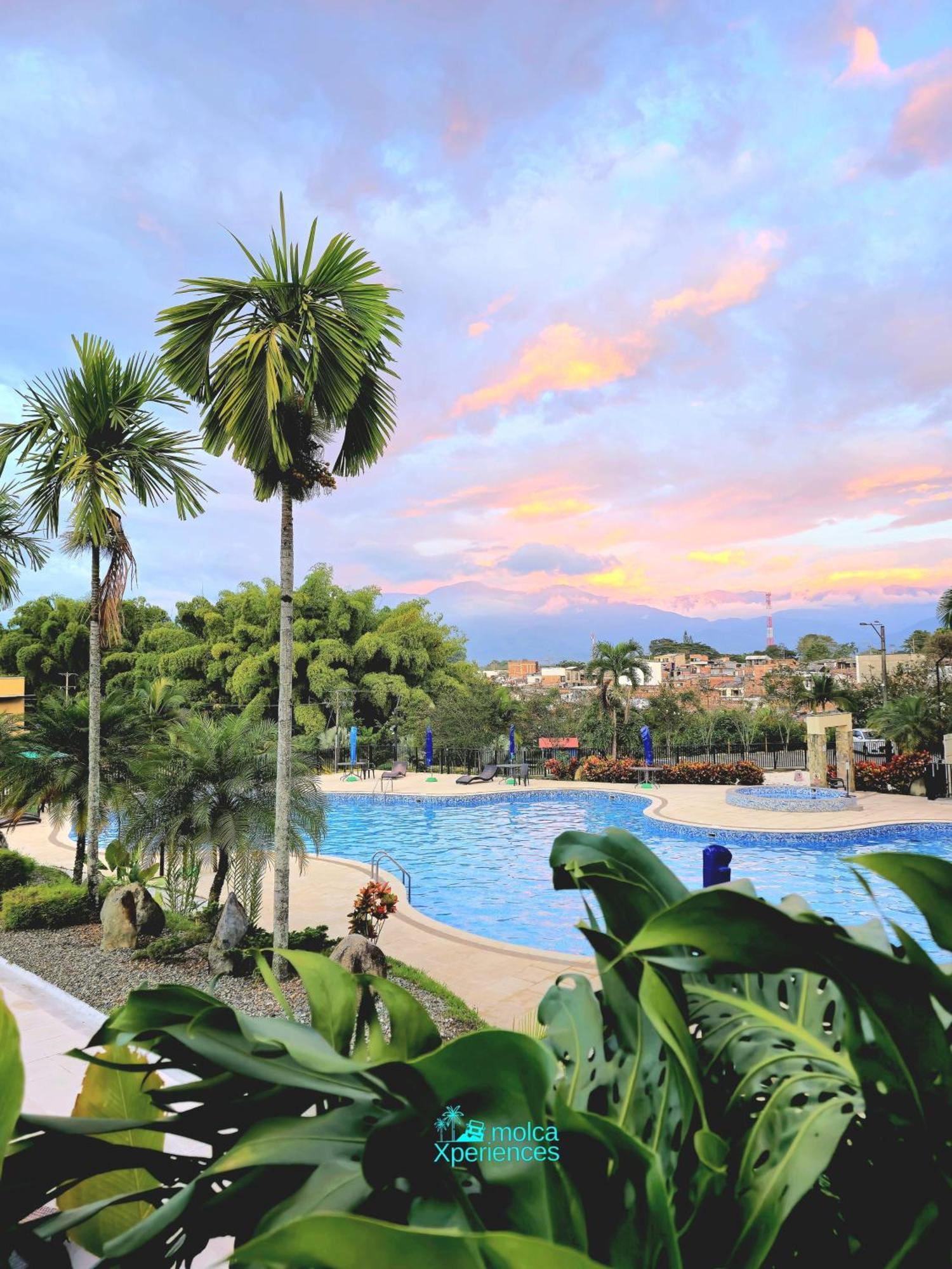 Apartamento Privado Vacacional A 5M Del Aeropuerto, 20 Minutos Del Parque Del Cafe Y Centro De Armenia Con 4 Piscinas, 3 Jacuzzi, Sauna By Molca Xperiences 3H 外观 照片